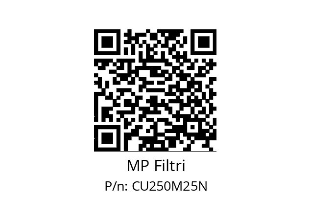   MP Filtri CU250M25N