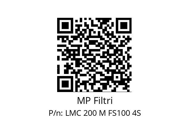   MP Filtri LMC 200 M FS100 4S