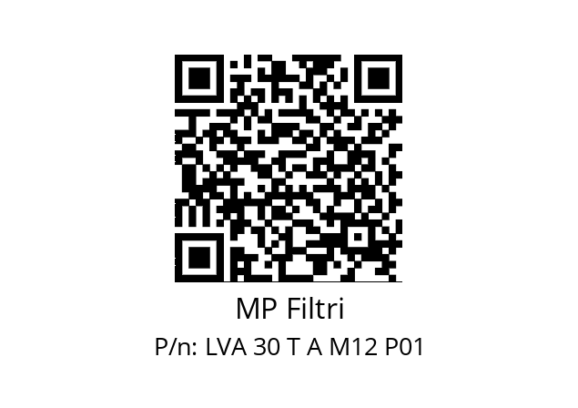   MP Filtri LVA 30 T A M12 P01