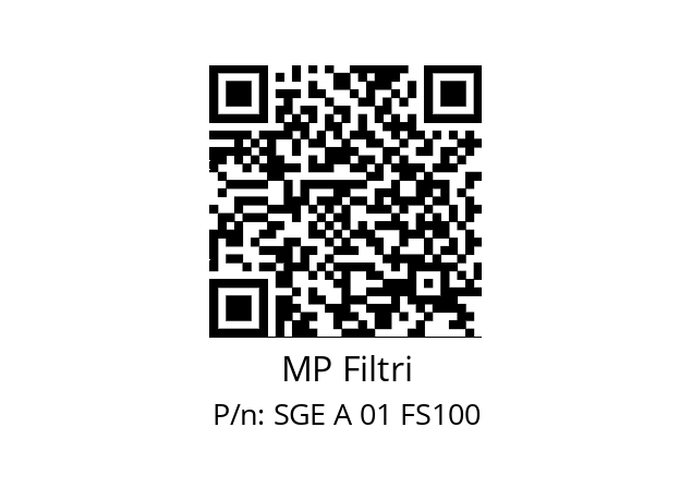   MP Filtri SGE A 01 FS100