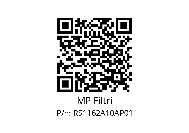   MP Filtri RS1162A10AP01