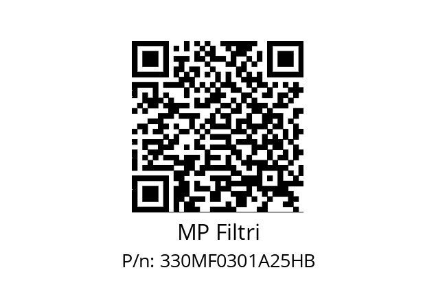   MP Filtri 330MF0301A25HB