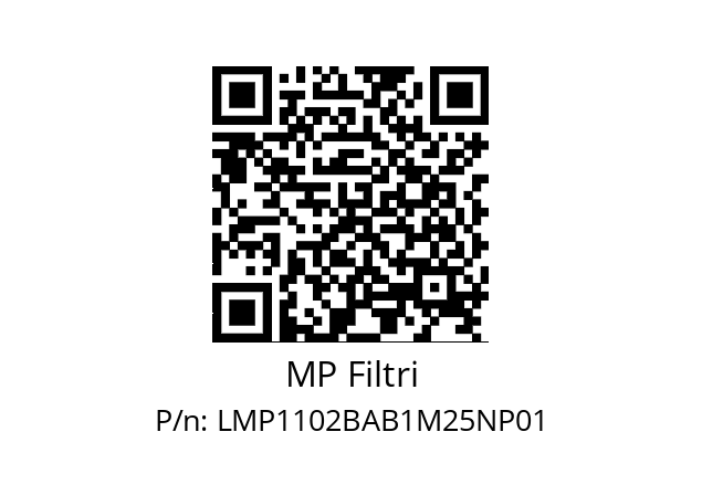   MP Filtri LMP1102BAB1M25NP01