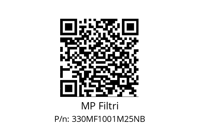   MP Filtri 330MF1001M25NB