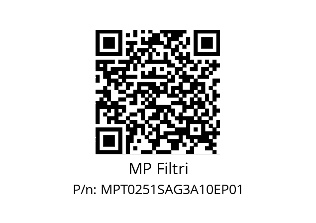   MP Filtri MPT0251SAG3A10EP01