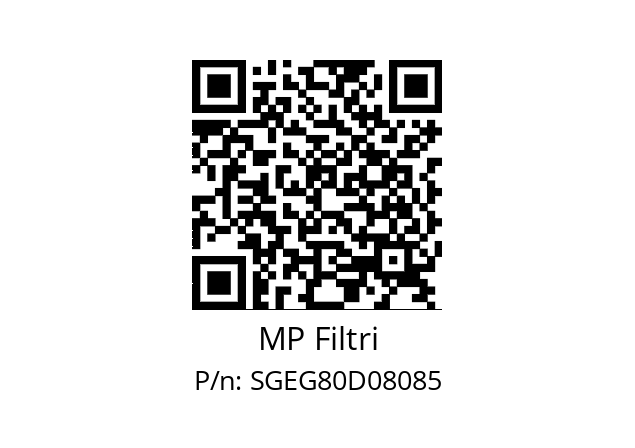   MP Filtri SGEG80D08085