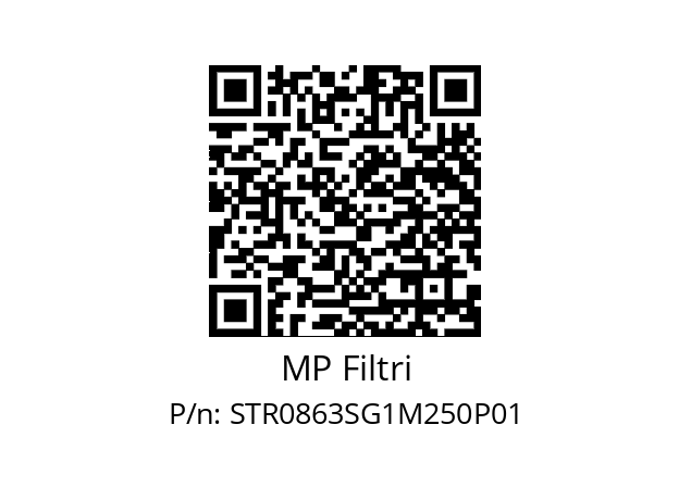  STR-086-3-S-G1-M250-P01 MP Filtri STR0863SG1M250P01