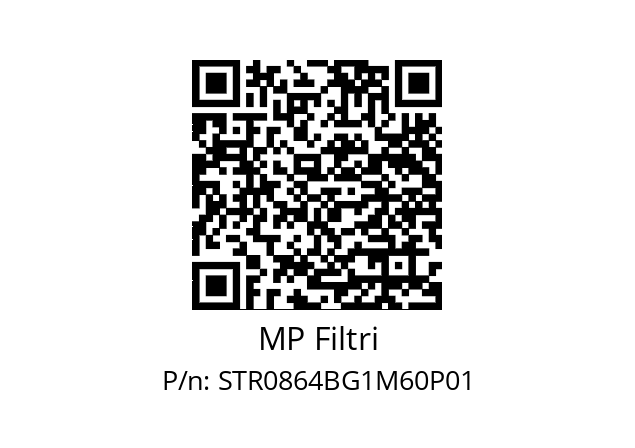  STR-086-4-B-G1-M60-P01 MP Filtri STR0864BG1M60P01