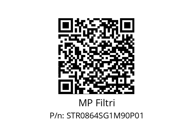  STR-086-4-S-G1-M90-P01 MP Filtri STR0864SG1M90P01