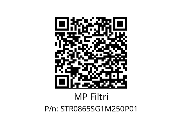  STR-086-5-S-G1-M250-P01 MP Filtri STR0865SG1M250P01