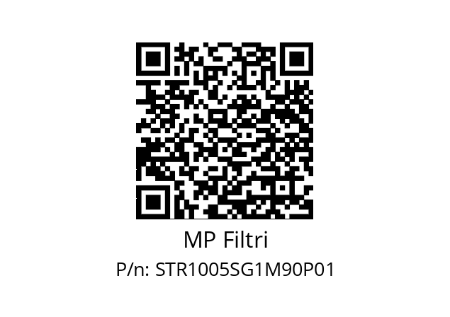  STR-100-5-S-G1-M90-P01 MP Filtri STR1005SG1M90P01