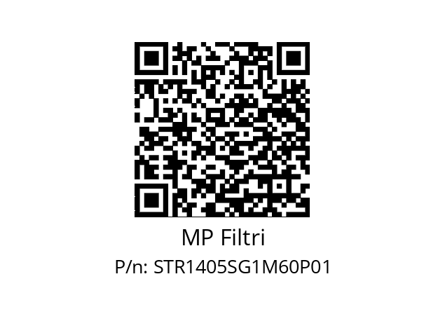  STR-140-5-S-G1-M60-P01 MP Filtri STR1405SG1M60P01