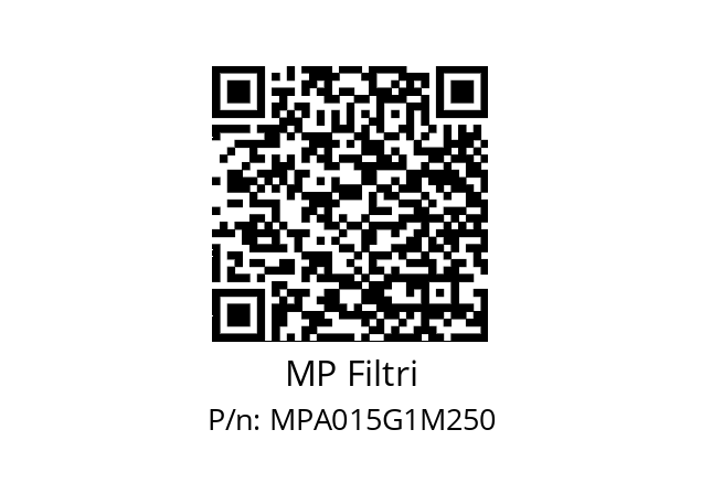  MPA-015-G1-M250 MP Filtri MPA015G1M250