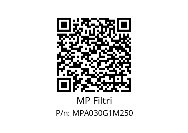  MPA-030-G1-M250 MP Filtri MPA030G1M250