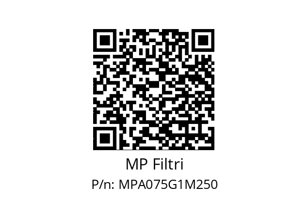  MPA-075-G1-M250 MP Filtri MPA075G1M250