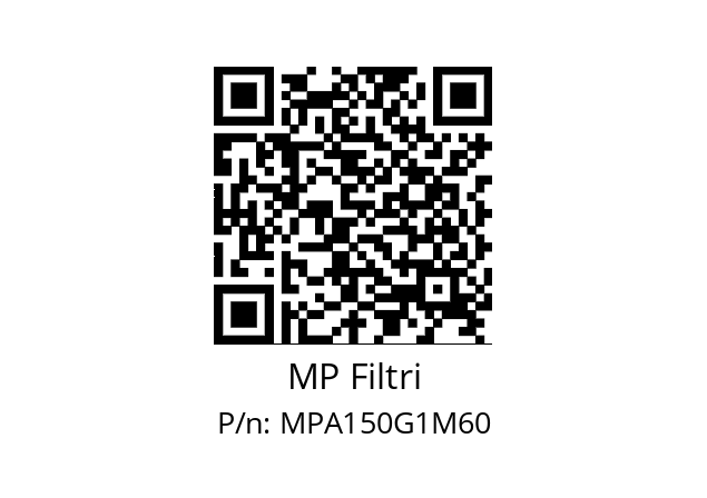  MPA-150-G1-M60 MP Filtri MPA150G1M60