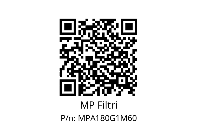  MPA-180-G1-M60 MP Filtri MPA180G1M60