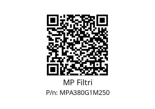  MPA-380-G1-M250 MP Filtri MPA380G1M250