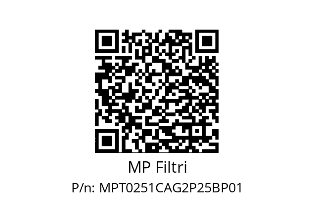  MPT-025-1-C-A-G2-P25-B-P01 MP Filtri MPT0251CAG2P25BP01