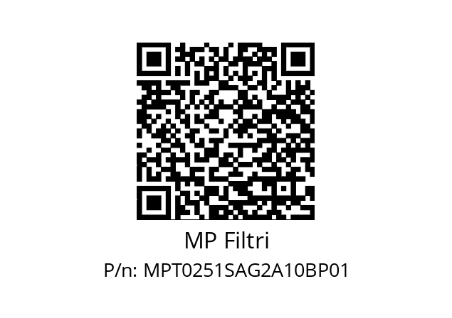  MPT-025-1-S-A-G2-A10-B-P01 MP Filtri MPT0251SAG2A10BP01