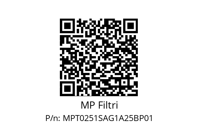  MPT-025-1-S-A-G1-A25-B-P01 MP Filtri MPT0251SAG1A25BP01