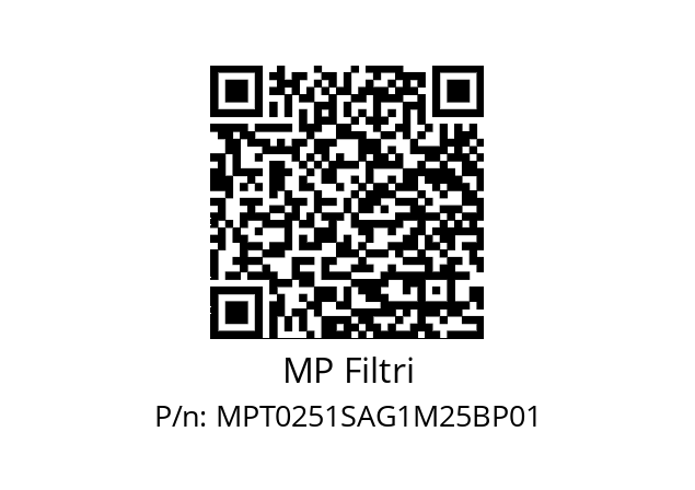  MPT-025-1-S-A-G1-M25-B-P01 MP Filtri MPT0251SAG1M25BP01