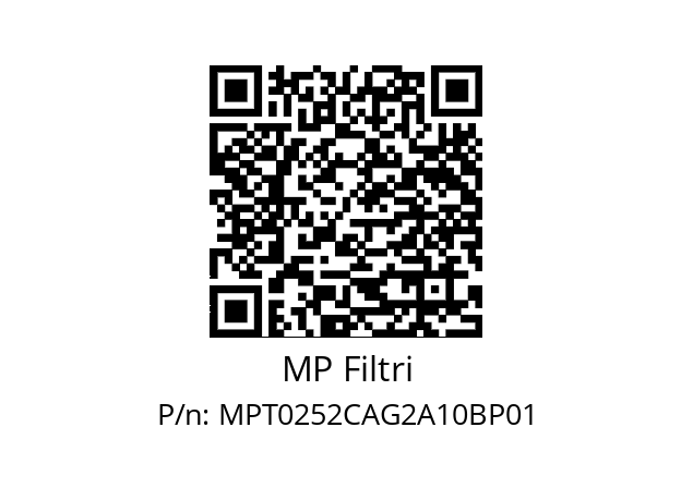  MPT-025-2-C-A-G2-A10-B-P01 MP Filtri MPT0252CAG2A10BP01