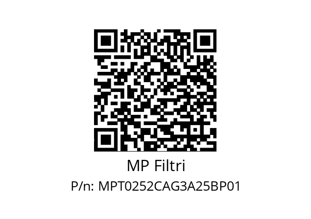  MPT-025-2-C-A-G3-A25-B-P01 MP Filtri MPT0252CAG3A25BP01