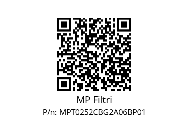  MPT-025-2-C-B-G2-A06-B-P01 MP Filtri MPT0252CBG2A06BP01