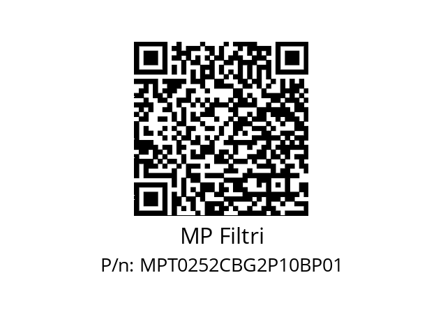  MPT-025-2-C-B-G2-P10-B-P01 MP Filtri MPT0252CBG2P10BP01