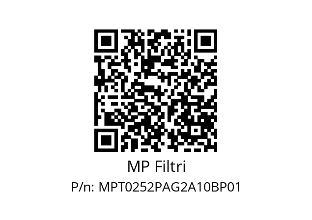  MPT-025-2-P-A-G2-A10-B-P01 MP Filtri MPT0252PAG2A10BP01