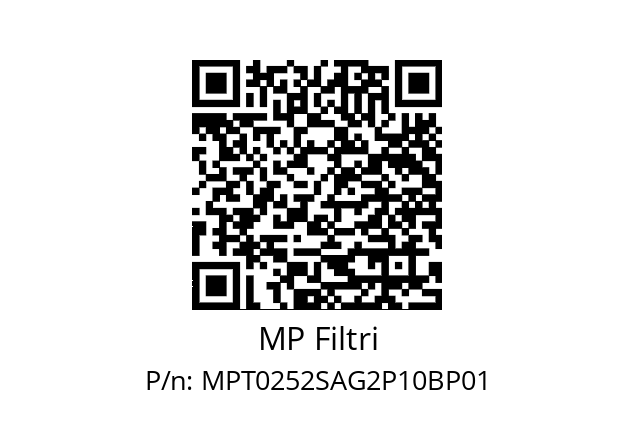  MPT-025-2-S-A-G2-P10-B-P01 MP Filtri MPT0252SAG2P10BP01