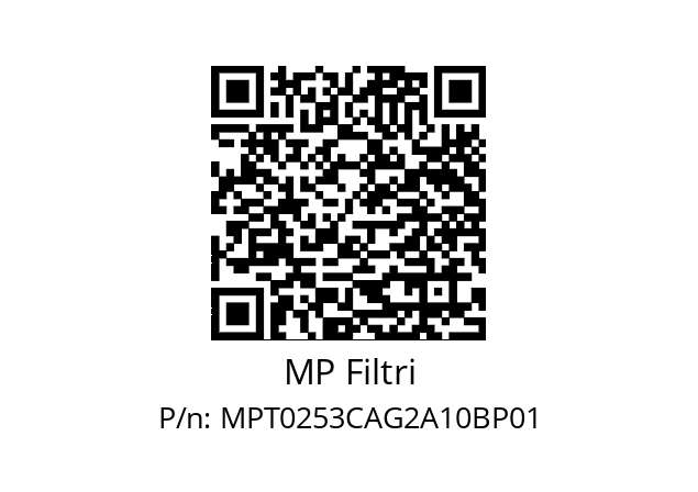  MPT-025-3-C-A-G2-A10-B-P01 MP Filtri MPT0253CAG2A10BP01