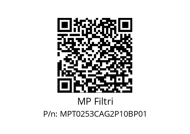  MPT-025-3-C-A-G2-P10-B-P01 MP Filtri MPT0253CAG2P10BP01