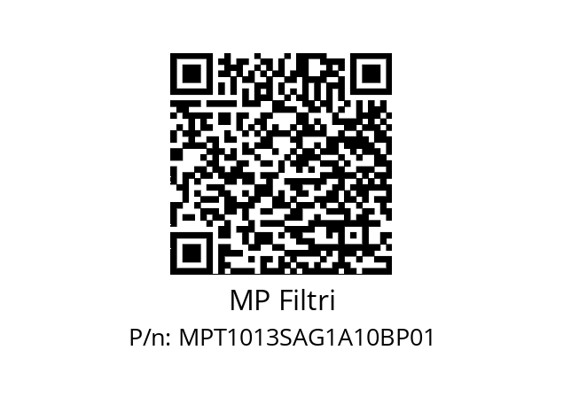  MPT-101-3-S-A-G1-A10-H-B-P01 MP Filtri MPT1013SAG1A10BP01