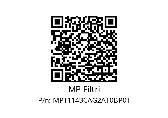  MPT-114-3-C-A-G2-A10-B-P01 MP Filtri MPT1143CAG2A10BP01