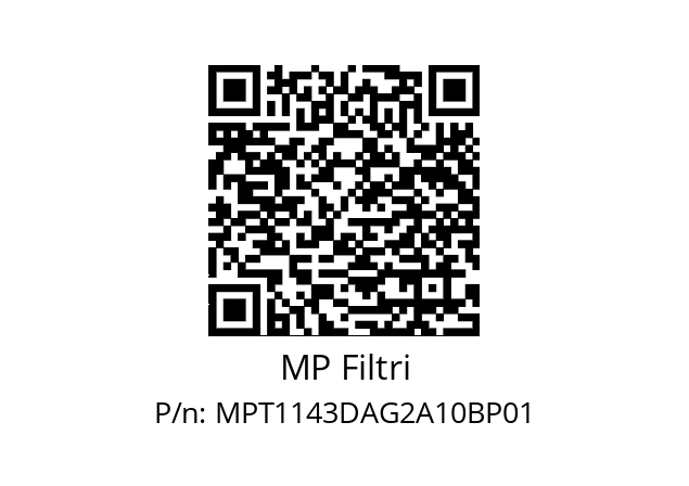  MPT-114-3-D-A-G2-A10-B-P01 MP Filtri MPT1143DAG2A10BP01