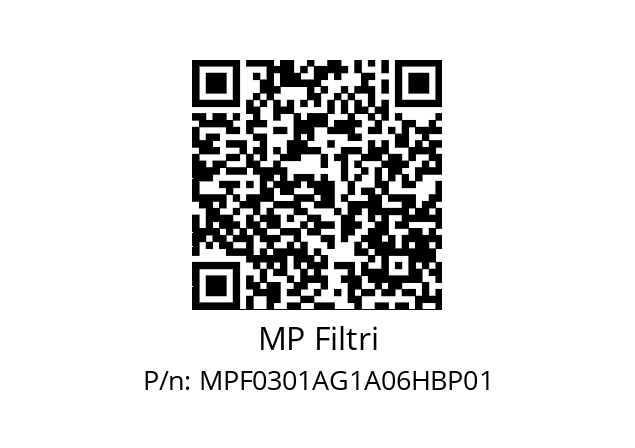  MPF-030-1-A-G1-A06-H-B-P01 MP Filtri MPF0301AG1A06HBP01