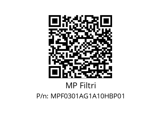  MPF-030-1-A-G1-A10-H-B-P01 MP Filtri MPF0301AG1A10HBP01