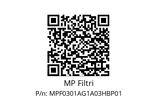  MPF-030-1-A-G1-A03-H-B-P01 MP Filtri MPF0301AG1A03HBP01