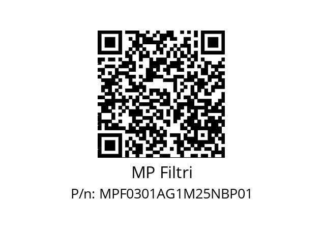  MPF-030-1-A-G1-M25-N-B-P01 MP Filtri MPF0301AG1M25NBP01