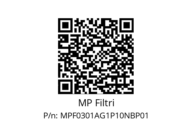  MPF-030-1-A-G1-P10-N-B-P01 MP Filtri MPF0301AG1P10NBP01