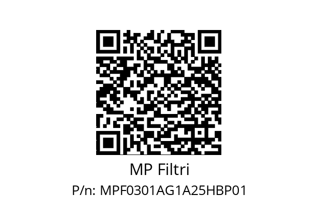  MPF-030-1-A-G1-A25-H-B-P01 MP Filtri MPF0301AG1A25HBP01