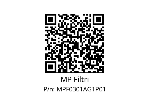  MPF-030-1-A-G1-XXX-P01 MP Filtri MPF0301AG1P01