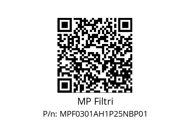  MPF-030-1-A-H1-P25-N-B-P01+T5 MP Filtri MPF0301AH1P25NBP01