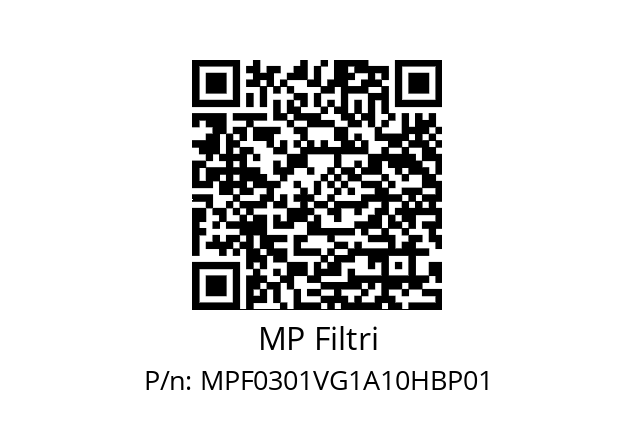  MPF-030-1-V-G1-A10-H-B-P01 MP Filtri MPF0301VG1A10HBP01