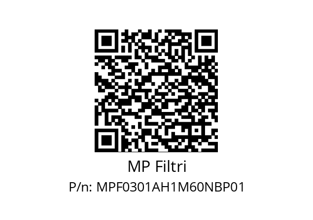  MPF-030-1-A-H1-M60-N-B-P01+T5 MP Filtri MPF0301AH1M60NBP01