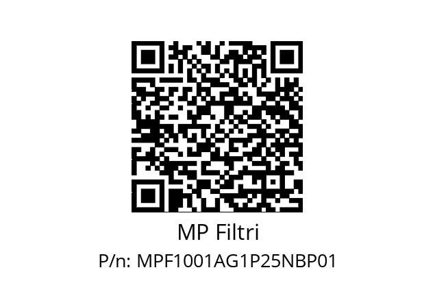  MPF-100-1-A-G1-P25-N-B-P01 MP Filtri MPF1001AG1P25NBP01