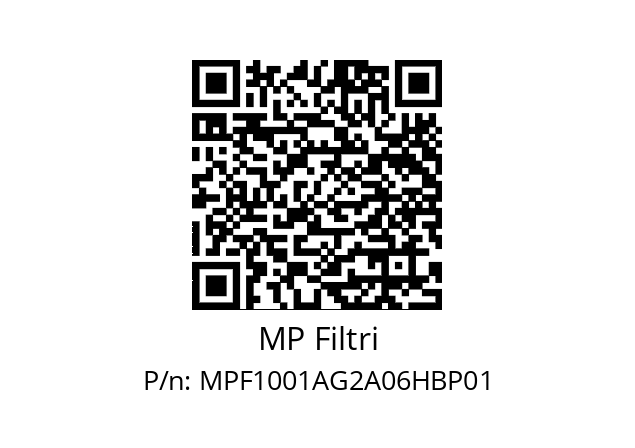  MPF-100-1-A-G2-A06-H-B-P01 MP Filtri MPF1001AG2A06HBP01