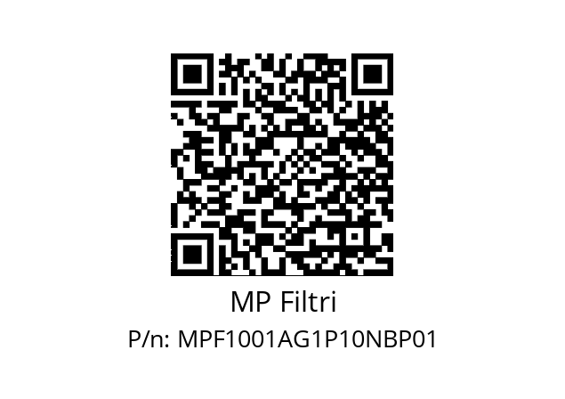  MPF-100-1-A-G1-P10-N-B-P01 MP Filtri MPF1001AG1P10NBP01